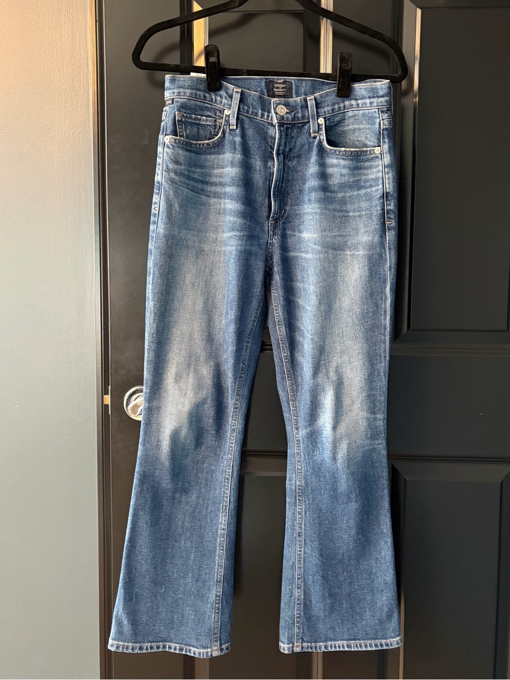 Citizens of Humanity Palma Straight High Rise Jeans Blue Size 27